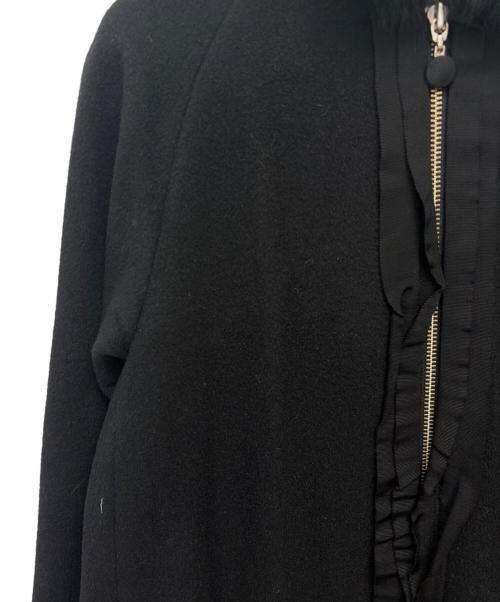 LANVIN（ランバン）LANVIN (ランバン) ロングコート ブラック サイズ:38の古着・服飾アイテム
