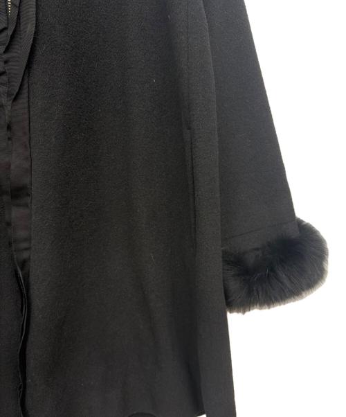 LANVIN（ランバン）LANVIN (ランバン) ロングコート ブラック サイズ:38の古着・服飾アイテム