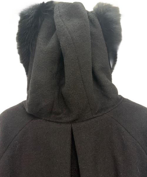 LANVIN（ランバン）LANVIN (ランバン) ロングコート ブラック サイズ:38の古着・服飾アイテム