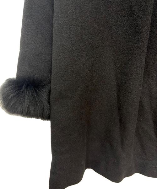 LANVIN（ランバン）LANVIN (ランバン) ロングコート ブラック サイズ:38の古着・服飾アイテム