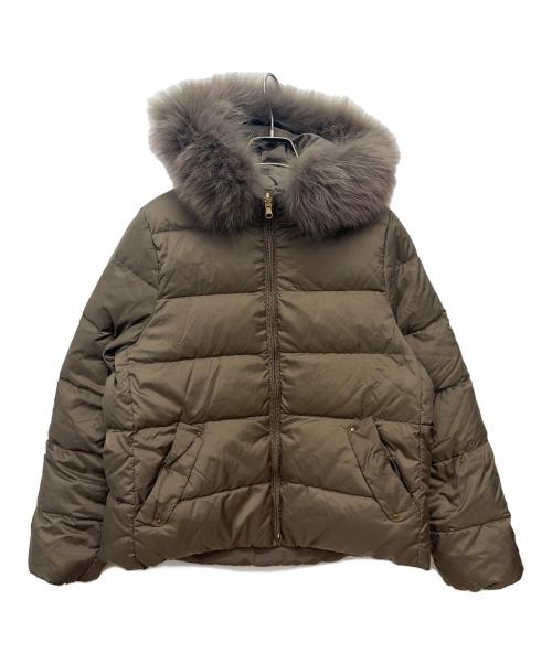green label relaxing（グリーンレーベルリラクシング）green label relaxing (グリーンレーベルリラクシング) ダウンジャケット ベージュ サイズ:44の古着・服飾アイテム