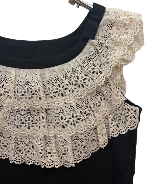 franche lippee（フランシュリッペ）franche lippee (フランシュリッペ) ノースリーブワンピース ブラック サイズ:F3L 未使用品の古着・服飾アイテム