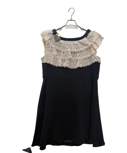 franche lippee（フランシュリッペ）franche lippee (フランシュリッペ) ノースリーブワンピース ブラック サイズ:F3L 未使用品の古着・服飾アイテム