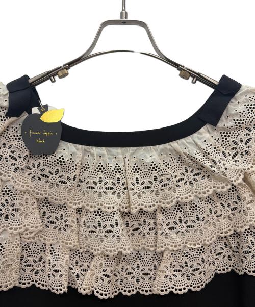 franche lippee（フランシュリッペ）franche lippee (フランシュリッペ) ノースリーブワンピース ブラック サイズ:F3L 未使用品の古着・服飾アイテム