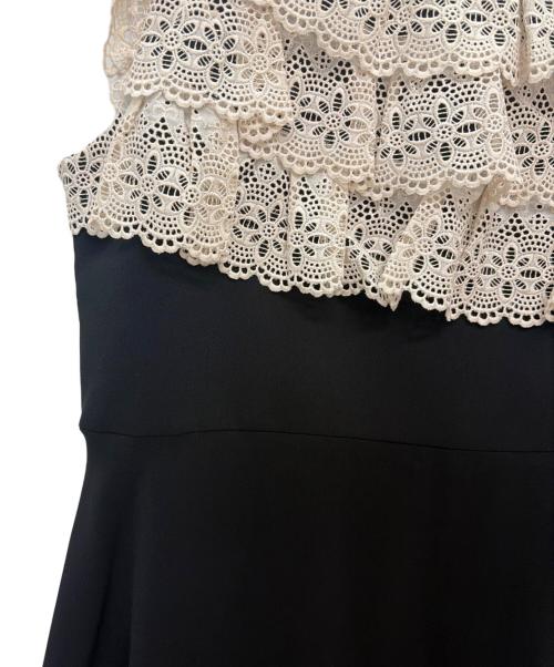 franche lippee（フランシュリッペ）franche lippee (フランシュリッペ) ノースリーブワンピース ブラック サイズ:F3L 未使用品の古着・服飾アイテム
