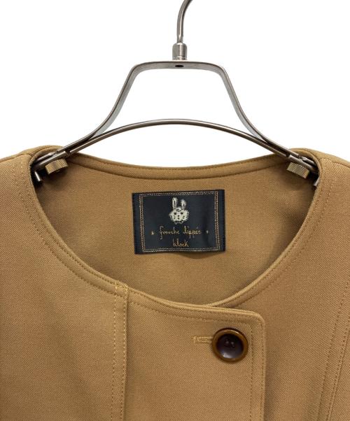 franche lippee（フランシュリッペ）franche lippee (フランシュリッペ) トレンチコート ブラウン サイズ:3Lの古着・服飾アイテム