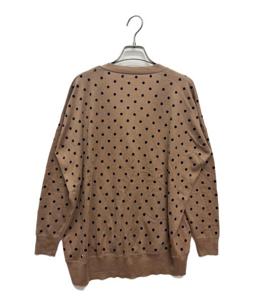 franche lippee（フランシュリッペ）franche lippee (フランシュリッペ) 薄手カーディガン ブラウン サイズ:Mの古着・服飾アイテム