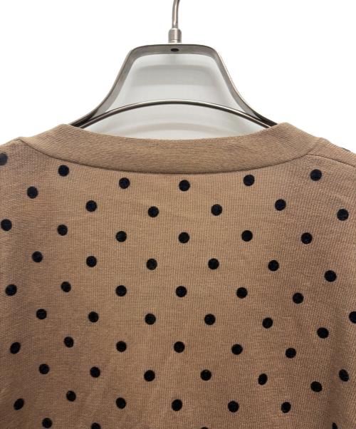 franche lippee（フランシュリッペ）franche lippee (フランシュリッペ) 薄手カーディガン ブラウン サイズ:Mの古着・服飾アイテム