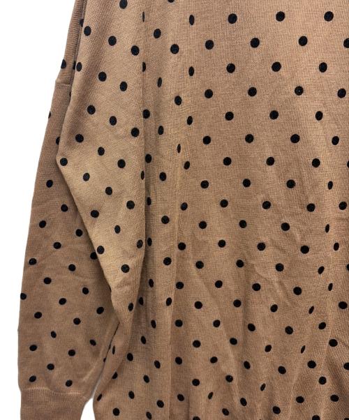 franche lippee（フランシュリッペ）franche lippee (フランシュリッペ) 薄手カーディガン ブラウン サイズ:Mの古着・服飾アイテム