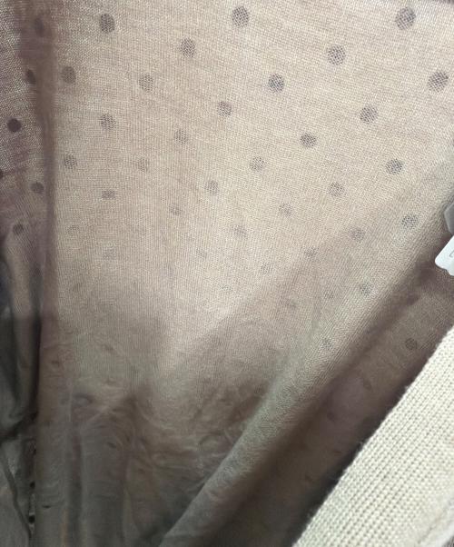 franche lippee（フランシュリッペ）franche lippee (フランシュリッペ) 薄手カーディガン ブラウン サイズ:Mの古着・服飾アイテム