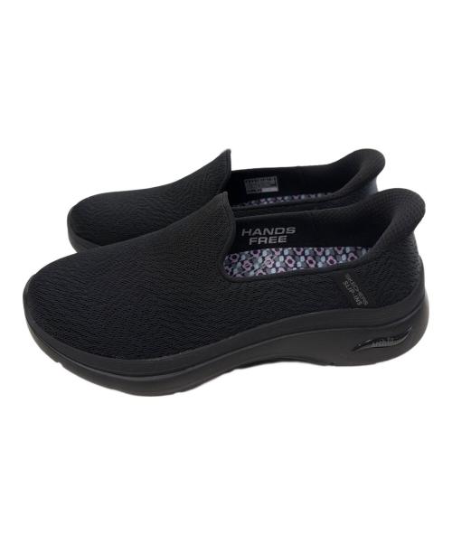 SKECHERS（スケッチャーズ）SKECHERS (スケッチャーズ) スリッポン ブラック サイズ:23cmの古着・服飾アイテム