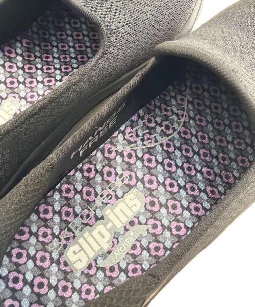 SKECHERS（スケッチャーズ）SKECHERS (スケッチャーズ) スリッポン ブラック サイズ:23cmの古着・服飾アイテム