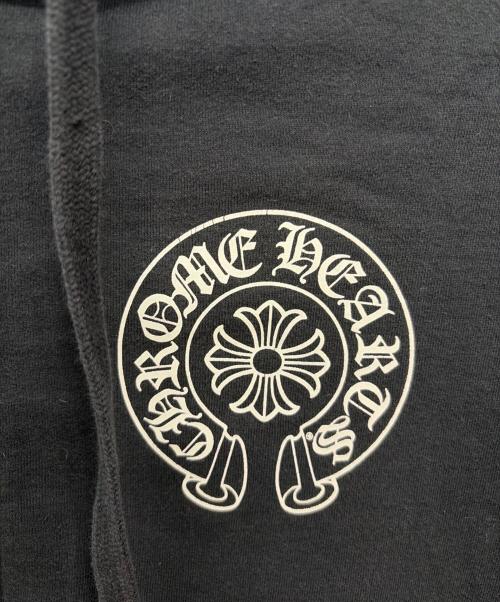 CHROME HEARTS（クロムハーツ）CHROME HEARTS (クロムハーツ) ジップパーカー ブラック サイズ:Lの古着・服飾アイテム