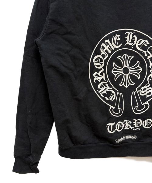 CHROME HEARTS（クロムハーツ）CHROME HEARTS (クロムハーツ) ジップパーカー ブラック サイズ:Lの古着・服飾アイテム