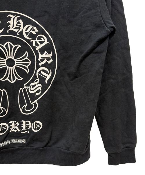 CHROME HEARTS（クロムハーツ）CHROME HEARTS (クロムハーツ) ジップパーカー ブラック サイズ:Lの古着・服飾アイテム