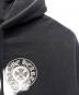 中古・古着 CHROME HEARTS (クロムハーツ) ジップパーカー ブラック サイズ:L：200000円