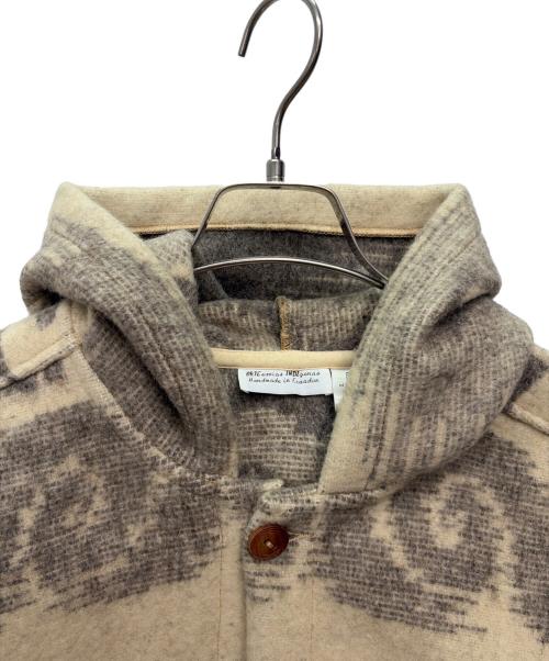 古着（フルギ）古着 (フルギ) vintage old Hand Made Wool Jacket Ecuador Jacket ベージュ×グレー サイズ:Lの古着・服飾アイテム