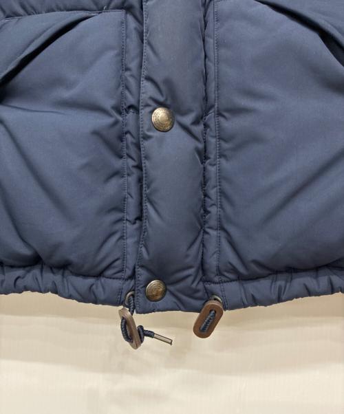 POLO RALPH LAUREN（ポロ・ラルフローレン）POLO RALPH LAUREN (ポロ・ラルフローレン) ポニー刺繍フーデットダウンジャケット ネイビー サイズ:SIZE XSの古着・服飾アイテム
