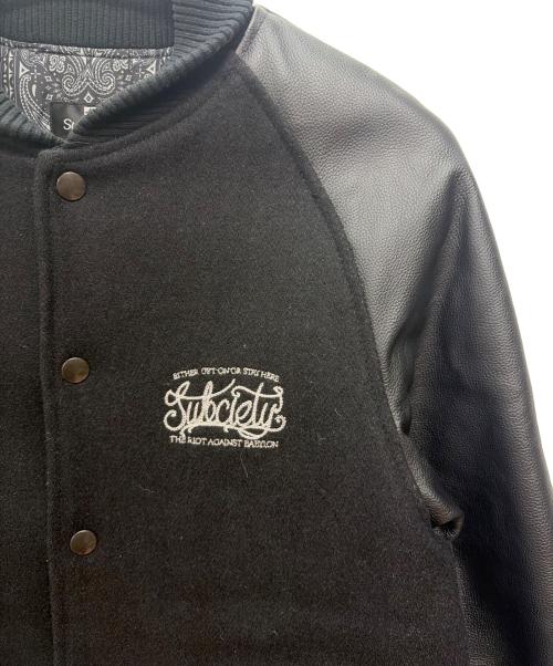 SUBCIETY（サブサエティ）SUBCIETY (サブサエティ) スタジャン ブラック サイズ:Mの古着・服飾アイテム
