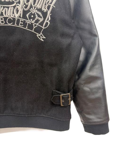 SUBCIETY（サブサエティ）SUBCIETY (サブサエティ) スタジャン ブラック サイズ:Mの古着・服飾アイテム