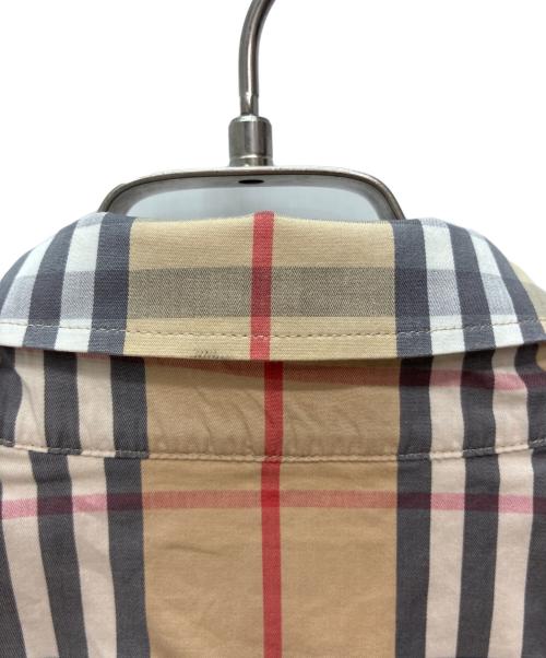 BURBERRY LONDON（バーバリーロンドン）BURBERRY LONDON (バーバリーロンドン) ノバチェック 半袖シャツ ベージュ サイズ:SIZE Lの古着・服飾アイテム