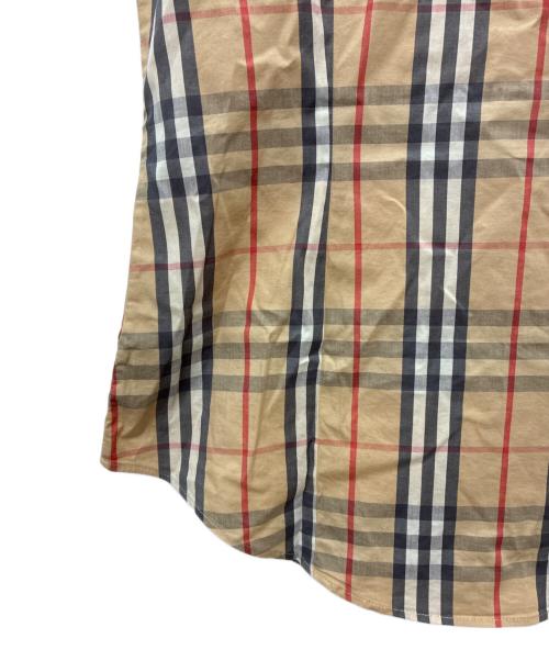 BURBERRY LONDON（バーバリーロンドン）BURBERRY LONDON (バーバリーロンドン) ノバチェック 半袖シャツ ベージュ サイズ:SIZE Lの古着・服飾アイテム