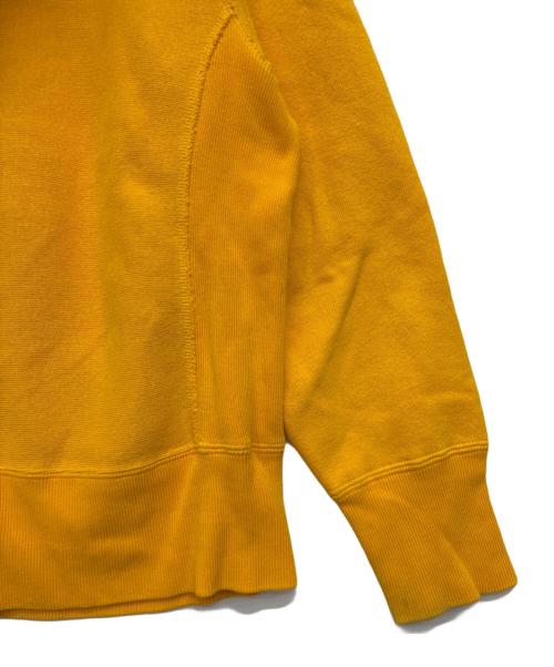 Champion（チャンピオン）Champion (チャンピオン) REVERSE WEAVE 青タグ復刻 3段 HALFDOME DAY HIKE プルオーバーパーカー イエロー サイズ:SIZE Mの古着・服飾アイテム