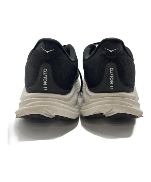 HOKA（ホカ）HOKA (ホカ) CLIFTON 11 WIDE ランニングシューズ ブラック サイズ:SIZE 30cmの古着・服飾アイテム