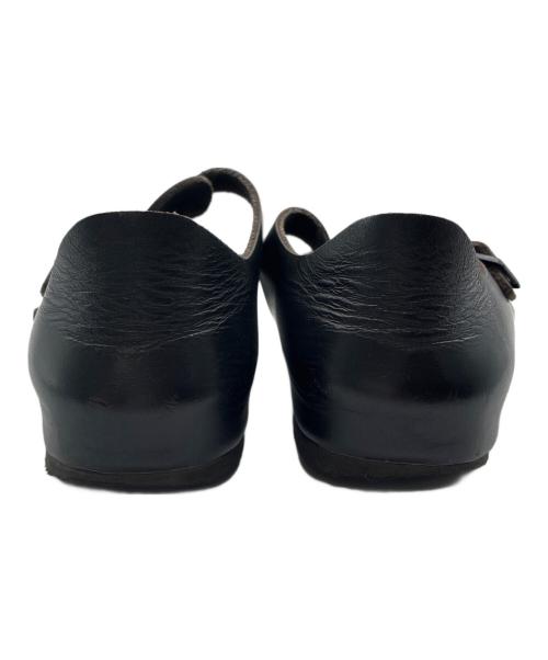 BIRKENSTOCK（ビルケンシュトック）BIRKENSTOCK (ビルケンシュトック) パリ レザーサンダル ブラック サイズ:SIZE 36の古着・服飾アイテム