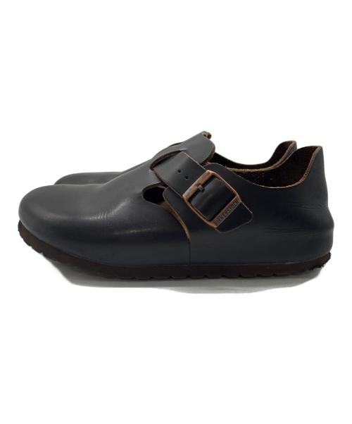 BIRKENSTOCK（ビルケンシュトック）BIRKENSTOCK (ビルケンシュトック) ロンドン レザーサンダル ブラック サイズ:SIZE 38の古着・服飾アイテム
