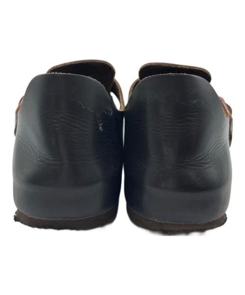 BIRKENSTOCK（ビルケンシュトック）BIRKENSTOCK (ビルケンシュトック) ロンドン レザーサンダル ブラック サイズ:SIZE 38の古着・服飾アイテム
