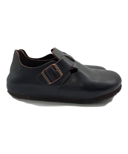 BIRKENSTOCK（ビルケンシュトック）BIRKENSTOCK (ビルケンシュトック) ロンドン レザーサンダル ブラック サイズ:SIZE 38の古着・服飾アイテム