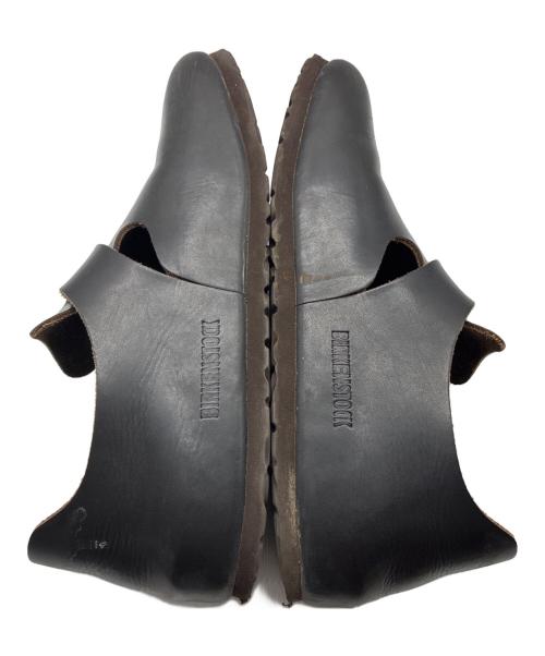 BIRKENSTOCK（ビルケンシュトック）BIRKENSTOCK (ビルケンシュトック) ロンドン レザーサンダル ブラック サイズ:SIZE 38の古着・服飾アイテム