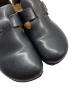 中古・古着 BIRKENSTOCK (ビルケンシュトック) ロンドン レザーサンダル ブラック サイズ:SIZE 38：5000円