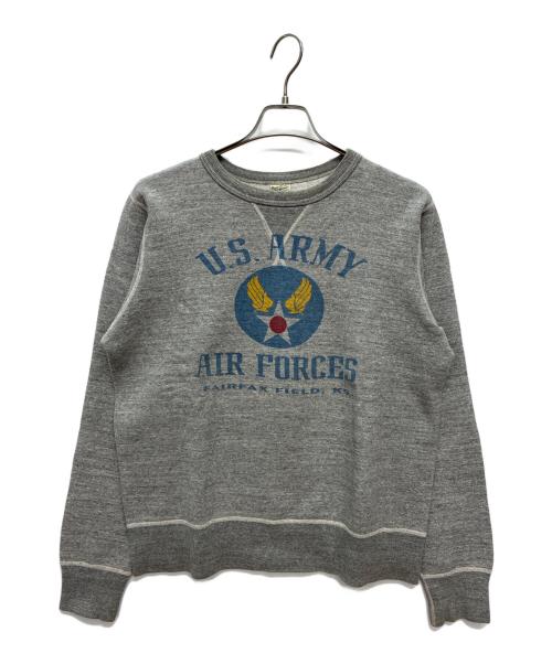 BUZZ RICKSON'S（バズリクソンズ）Buzz Rickson's (バズリクソンズ) US ARMY AIR FORCES スウェット グレー サイズ:Mの古着・服飾アイテム