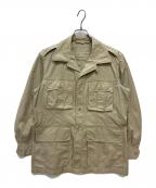 USAFユーエスエアフォース）の古着「50s トロピカルジャケット 空軍 Tropical Jacket」｜ベージュ