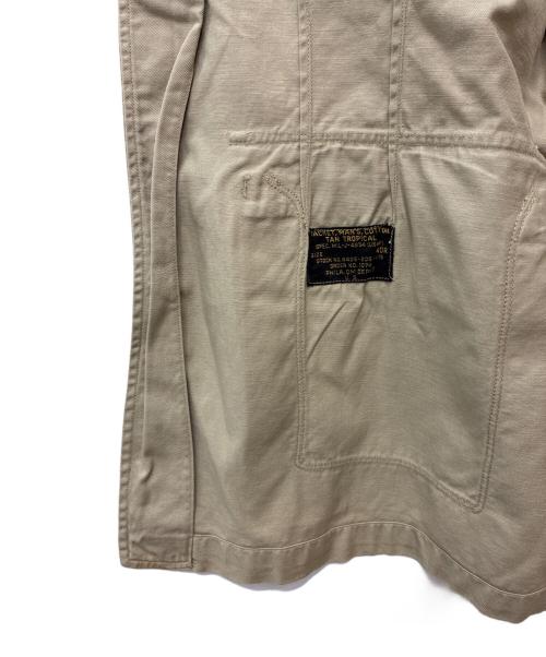 USAF（ユーエスエアフォース）USAF (ユーエスエアフォース) 50s トロピカルジャケット 空軍 Tropical Jacket ベージュ サイズ:40Rの古着・服飾アイテム