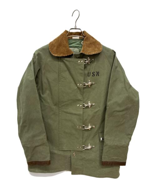 FREAK'S STORE（フリークスストア）FREAK'S STORE (フリークスストア) FREAK’S AMERICA ライナー付き ファイアーマンコート グリーン サイズ:SIZE Mの古着・服飾アイテム