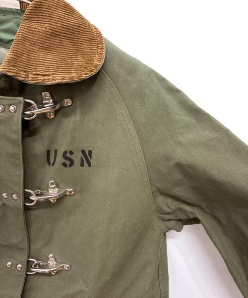 FREAK'S STORE（フリークスストア）FREAK'S STORE (フリークスストア) FREAK’S AMERICA ライナー付き ファイアーマンコート グリーン サイズ:SIZE Mの古着・服飾アイテム