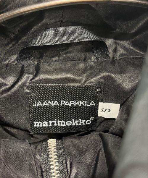 marimekko（マリメッコ）marimekko (マリメッコ) jaana parkkila ドロスト中綿コート ブラック サイズ:Sの古着・服飾アイテム