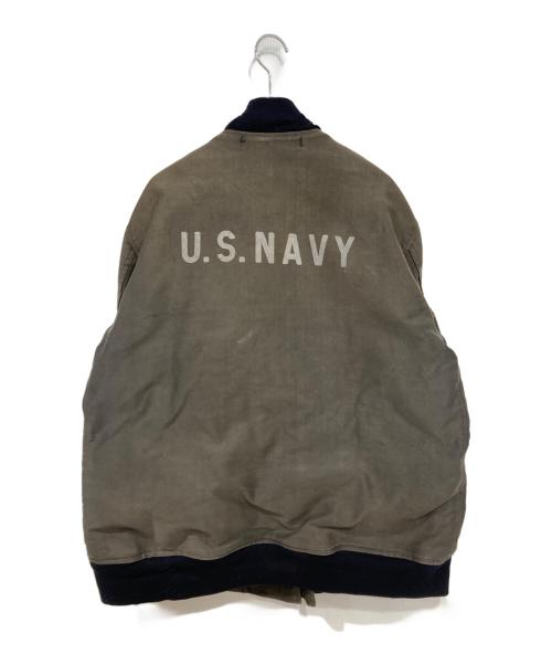 U'S NAVY（ユーエスネイビー）U'S NAVY (ユーエスネイビー) 40s デッキフックジャケット ネイビー サイズ:48の古着・服飾アイテム