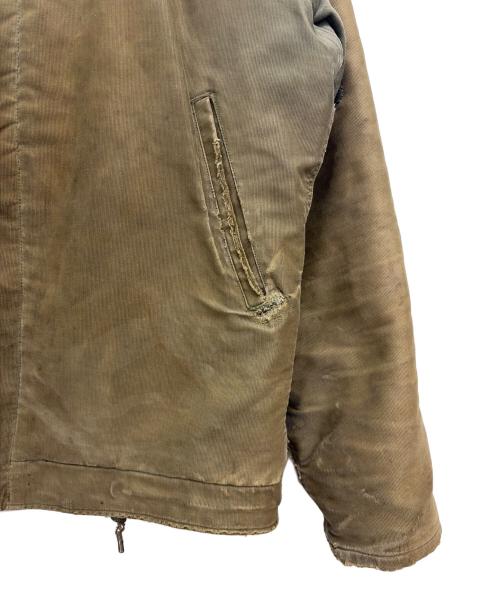 U'S NAVY（ユーエスネイビー）U'S NAVY (ユーエスネイビー) 40s N-1 デッキジャケット カーキ サイズ:40の古着・服飾アイテム