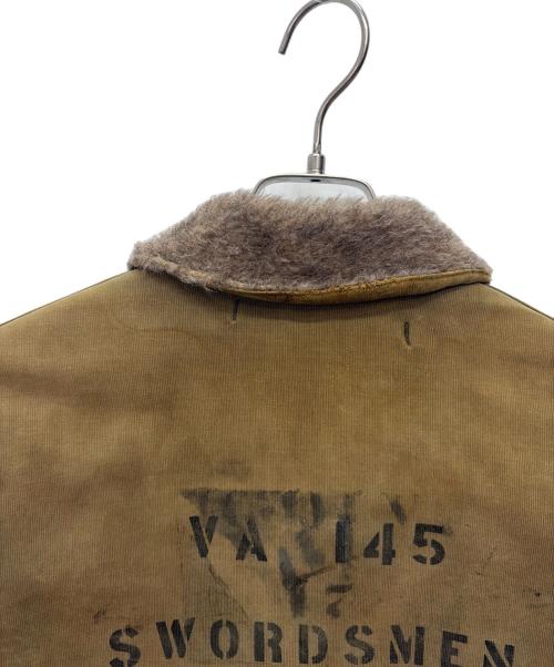 U'S NAVY（ユーエスネイビー）U'S NAVY (ユーエスネイビー) 40s N-1 デッキジャケット カーキ サイズ:40の古着・服飾アイテム