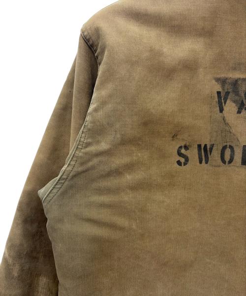 U'S NAVY（ユーエスネイビー）U'S NAVY (ユーエスネイビー) 40s N-1 デッキジャケット カーキ サイズ:40の古着・服飾アイテム
