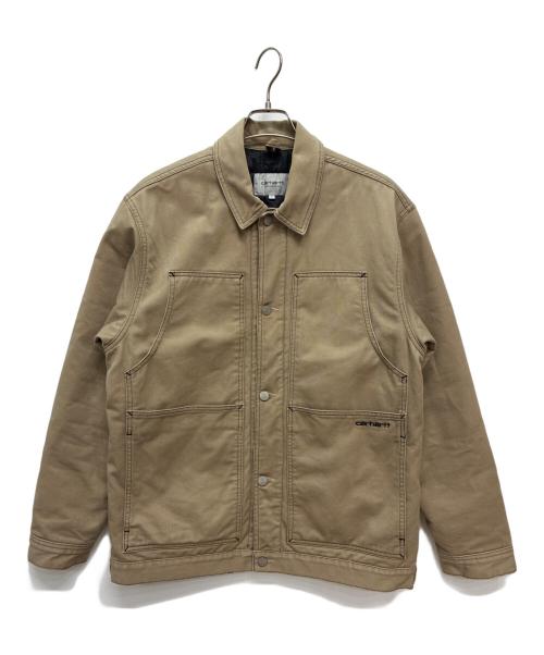 Carhartt WIP（カーハート ワーク イン プログレス）CARHARTT WIP (カーハート ワーク イン プログレス) Double Front Jacket ベージュ サイズ:SIZE Mの古着・服飾アイテム
