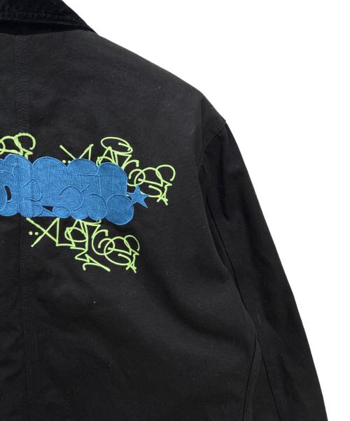 X-LARGE（エクストララージ）X-LARGE (エクストララージ) DUCK COVERALL JACKET ブラック サイズ:SIZE Lの古着・服飾アイテム