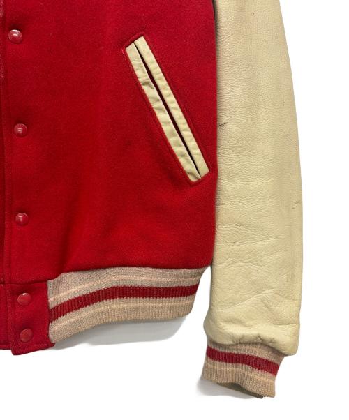 Golden Bear（ゴールデンベア）Golden Bear (ゴールデンベア) 60s スタジャン レッド×ベージュ サイズ:不明の古着・服飾アイテム