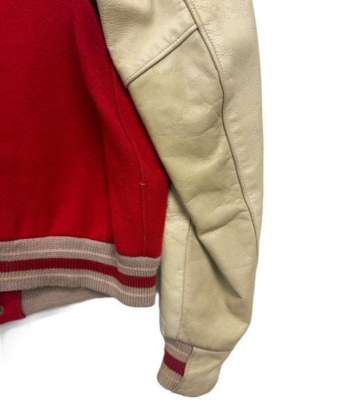 Golden Bear（ゴールデンベア）Golden Bear (ゴールデンベア) 60s スタジャン レッド×ベージュ サイズ:不明の古着・服飾アイテム