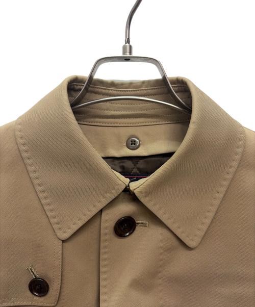 THE SUIT COMPANY（ザ・スーツカンパニー）THE SUIT COMPANY (ザ・スーツカンパニー) MOON (ムーン) ライナー付ステンカラーコート ベージュ サイズ:SIZE Mの古着・服飾アイテム