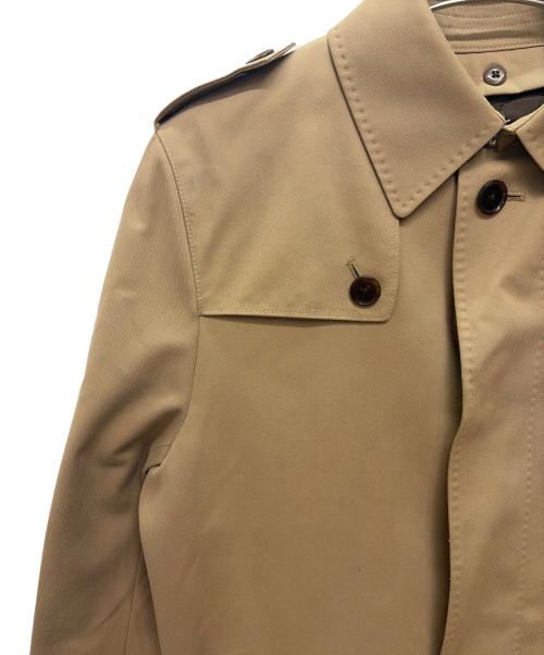 THE SUIT COMPANY（ザ・スーツカンパニー）THE SUIT COMPANY (ザ・スーツカンパニー) MOON (ムーン) ライナー付ステンカラーコート ベージュ サイズ:SIZE Mの古着・服飾アイテム